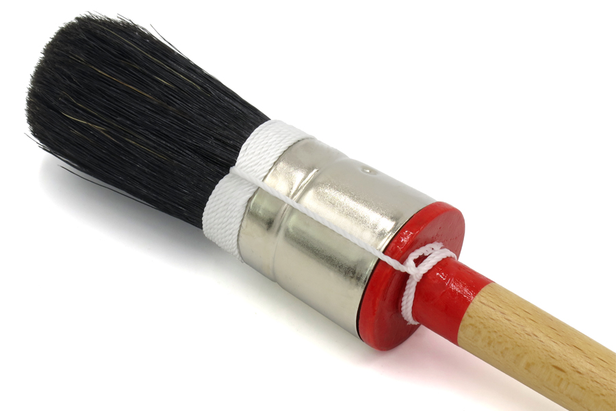 171 Finest Round Black Bristle Stencil Brush